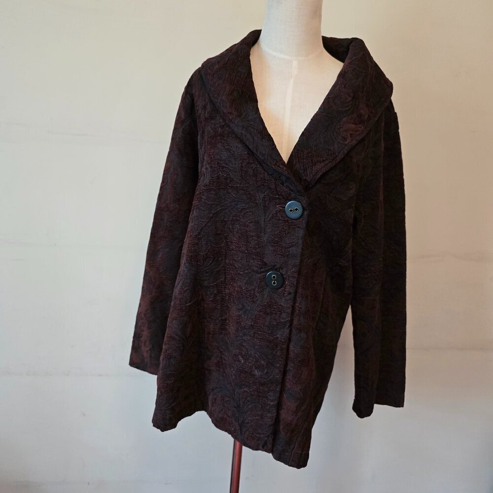 Habitat - Rich Textured Fabric Jacket with Collar​​ - Picture 2 of 14